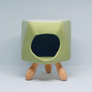 Abstract Ceramic Oil Burner