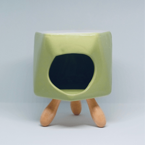 Abstract Ceramic Oil Burner