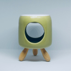 Cylindrical Ceramic Oil Burner