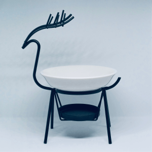 Steel Deer Shaped Oil Burner