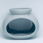 Ceramic Oval Double Dish Oil Burner