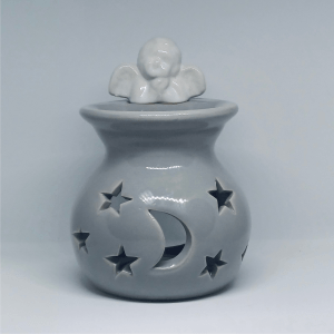 Moon and Stars Cherub Ceramic Oil Burner