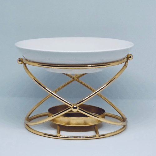 Nordic Hollow-Out Steel Oil Burner