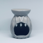 Origami Style Ceramic Oil Burner (Grey)