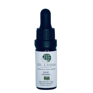 Sage organic essential oil
