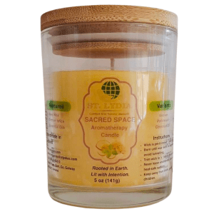 Sacred Space Cotton Wick Aromatherapy Candle (5oz / 141g)