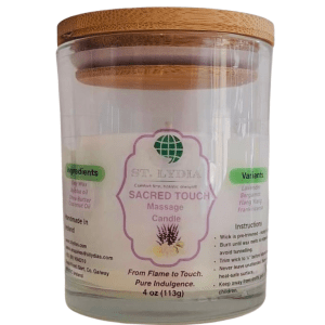 Sacred Touch Massage Candle