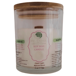 Pure 100% Soy Wax Wooden Wick Candle